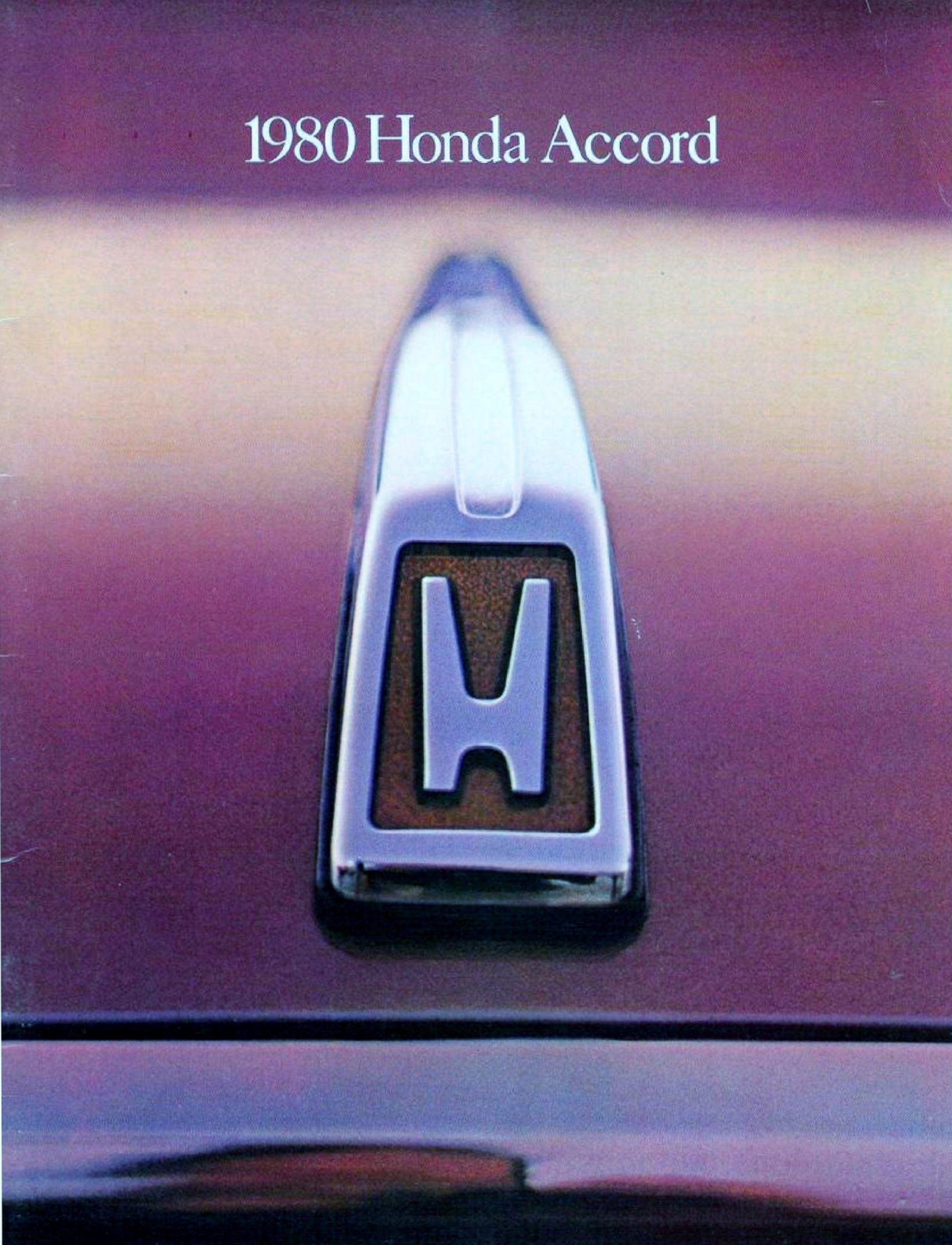 1980 Honda Accord Brochure
